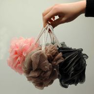 Two Tones Scrunchies 4 asst (display tube) - 50gm