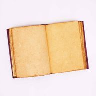 Hefty Red Tan Book - Zinc Hamsa Decor - 200 Deckle Edges Pages - 26x18cm