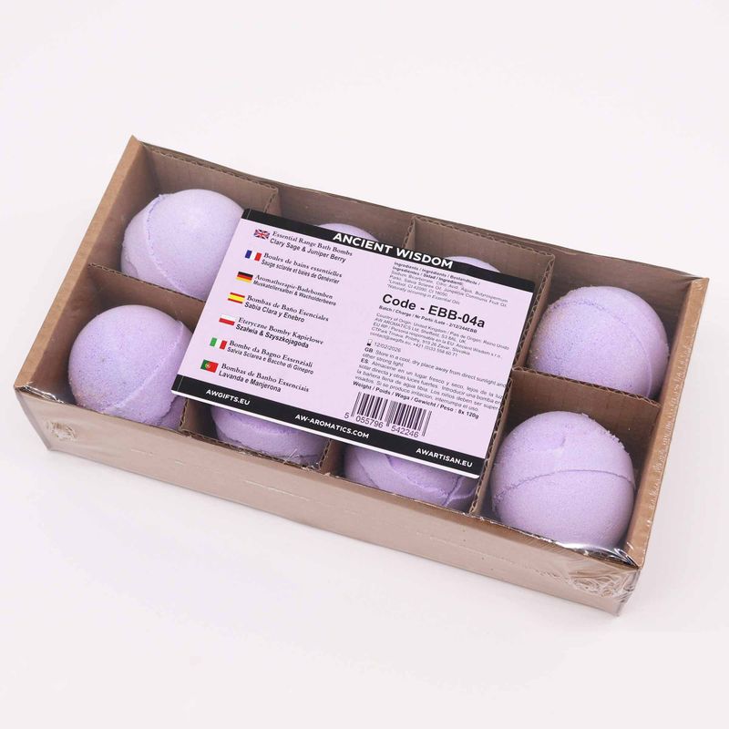 Clary Sage & Juniper Bath Bombs