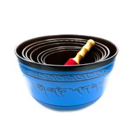 Small Chakra Set of Seven Singing Bowls (14-22cm)