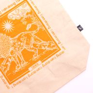 Hop Hare Tote Bag - I am Strong - 10oz Cotton Canvas