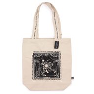 Hop Hare Tote Bag - I am Brave - 10oz Cotton Canvas