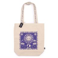 Hop Hare Tote Bag - I am Bright - 10oz Cotton Canvas