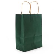 Lrg Cord Handle Paper Gift Bag (26x32x12cm) - Green (130g)