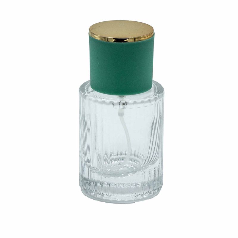 Teal Moss - 30ml Round Ribbed Bottle, Spray and Cap