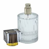 Chocolate - 50ml Round Ribbed Bottle, Spray and Cap