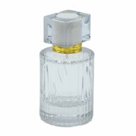 Flat White - 50ml Round Ribbed Bottle, Spray and Cap