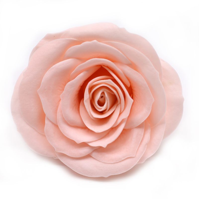 Craft Soap Flower - Lrg (7-Layer) Vintage Rose - Edwardian Blush