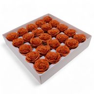 Craft Soap Flower - Lrg (7-Layer) Vintage Rose - Java Clove