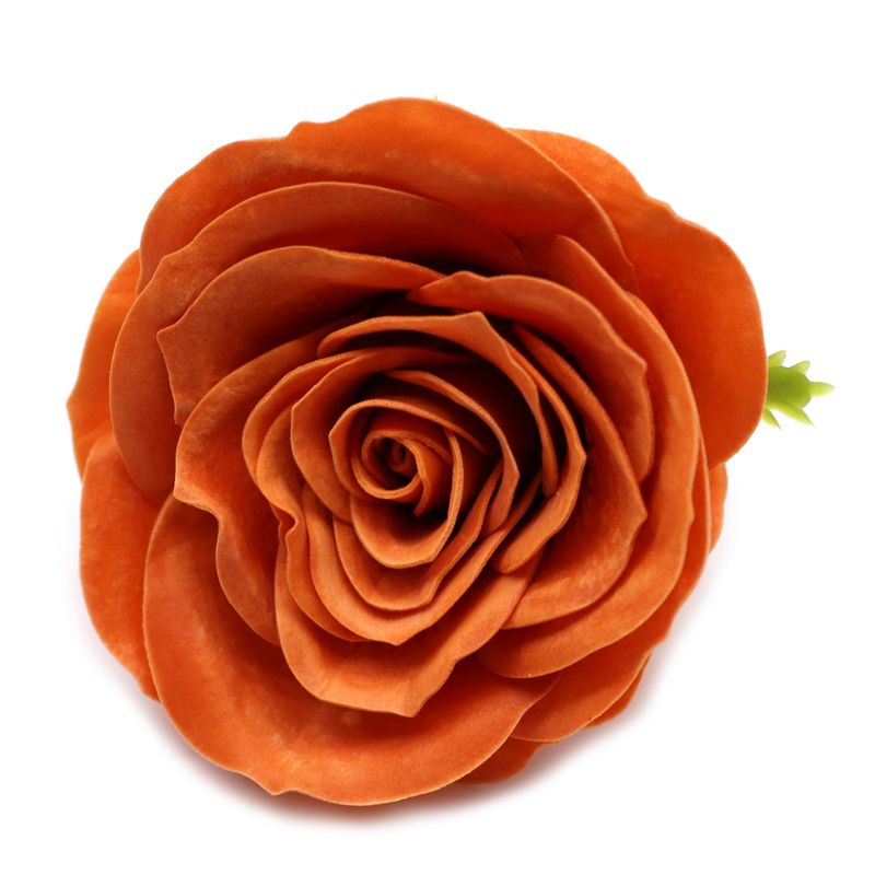 Craft Soap Flower - Lrg (7-Layer) Vintage Rose - Java Clove