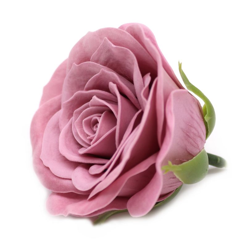 Craft Soap Flower - Lrg (7-Layer) Vintage Rose - Operetic Mauve