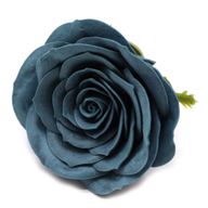Craft Soap Flower - Lrg (7-Layer) Vintage Rose - Ironhead Teal