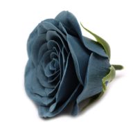 Craft Soap Flower - Lrg (7-Layer) Vintage Rose - Ironhead Teal