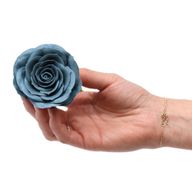 Craft Soap Flower - Lrg (7-Layer) Vintage Rose - Ironhead Teal