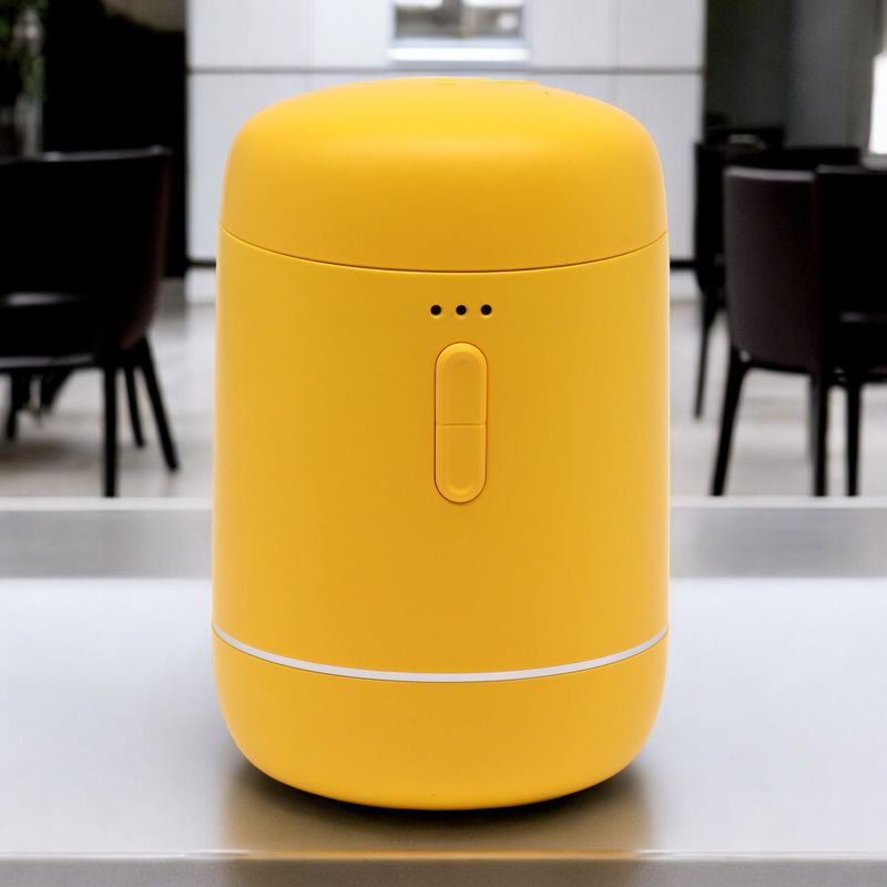 Single Waterless Oil Nebulizer - USB A to C - Yellow
