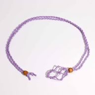 Crystal Gemstone Necklace Cord 45cm/18inch - Mix Pack 5 of each colour