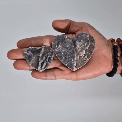 Small Calcite Heart (approx 4-5cm)