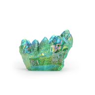 Med Enhanced Quartz - Aura Green Flame Quartz (approx 100-150gm 7-10cm)