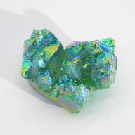 Med Enhanced Quartz - Aura Green Flame Quartz (approx 100-150gm 7-10cm)