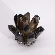 Enhanced Quartz Cluster - Smoky Ghost Quartz (approx 250-300gm 8cm)