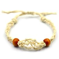 Crystal Gemstone Bracelet Cord 20-28cm/7.8-11inch - Natural