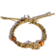 Crystal Gemstone Bracelet Cord 20-28cm/7.8-11inch - Sand