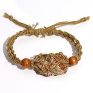 Crystal Gemstone Bracelet Cord 20-28cm/7.8-11inch - Sand