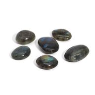 Madagascar Labradorite Palm Stones (approx 35-50mm)