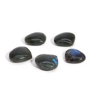 Madagascar Labradorite Hearts Stones (approx 30-40mm)