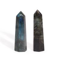 Madagascar Labradorite Points (approx 80-90x25mm)