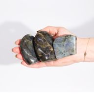 Madagascar Labradorite Tomb Stones (approx 40-60mm)