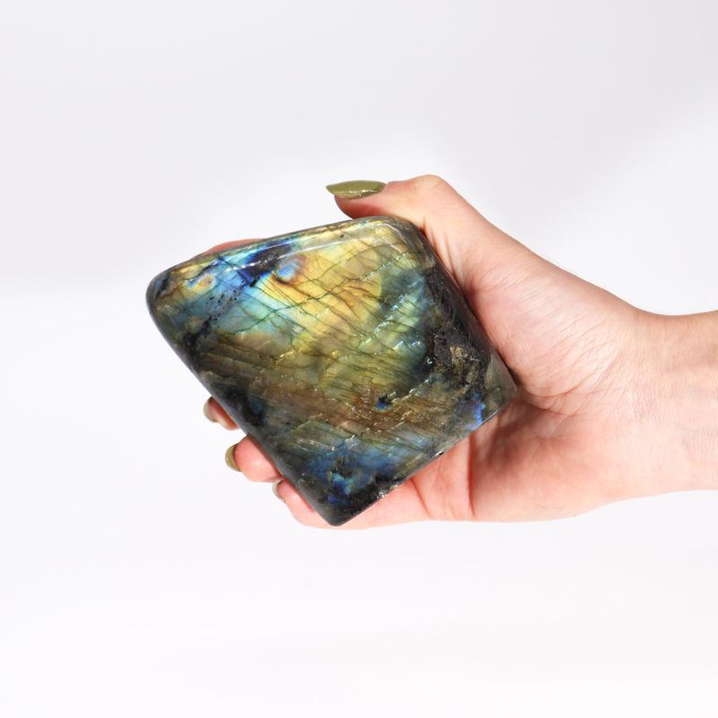 Madagascar Labradorite Large Stones (approx 80-110mm)