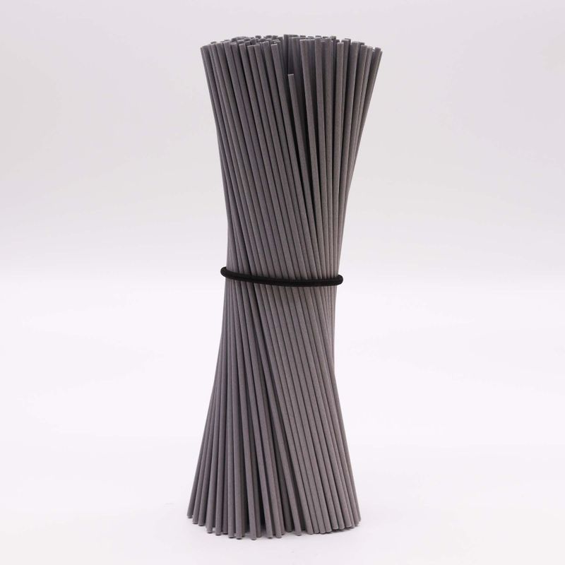 3mm x 25cm Bundle Fibre Reeds - (aprox 250) - Dusk Grey