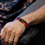 Gemstone Double Power Bracelets - Tiger Eye