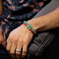 Gemstone Double Power Bracelets - Jade