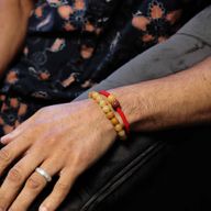 Gemstone Double Power Bracelets - Yellow Aventurine