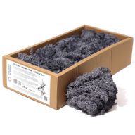 Quality Decorative Reindeer Moss - Charcoal Grey - 500g Box
