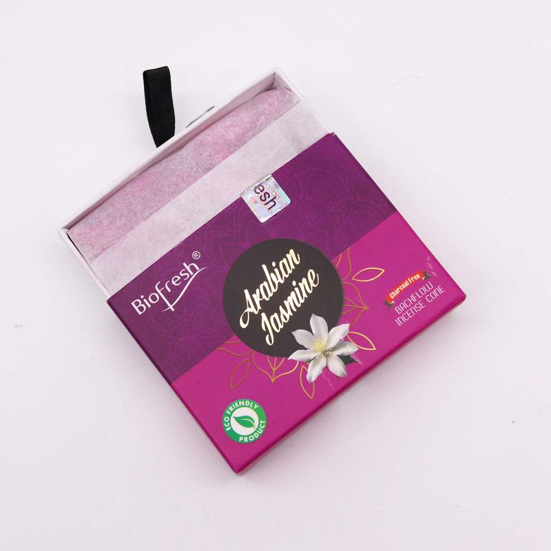 Biofresh Backflow Incense Cones (40 cones) - Arabian Jasmine