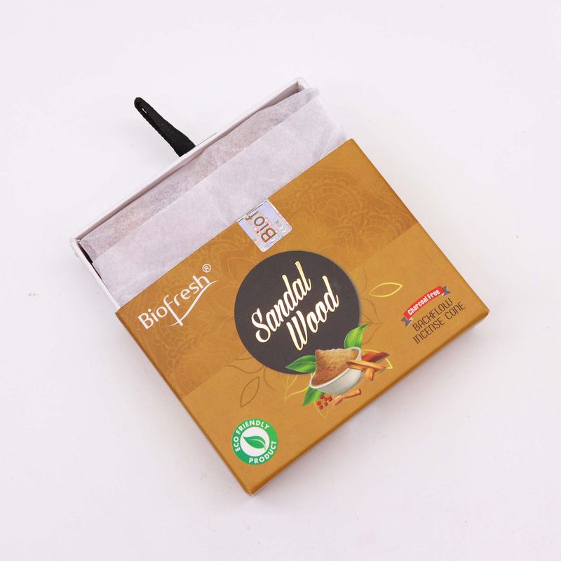 Biofresh Backflow Incense Cones (40 cones) - Sandalwood