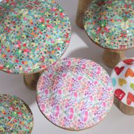 Small Mushroom - 10cm - Pretty Floral