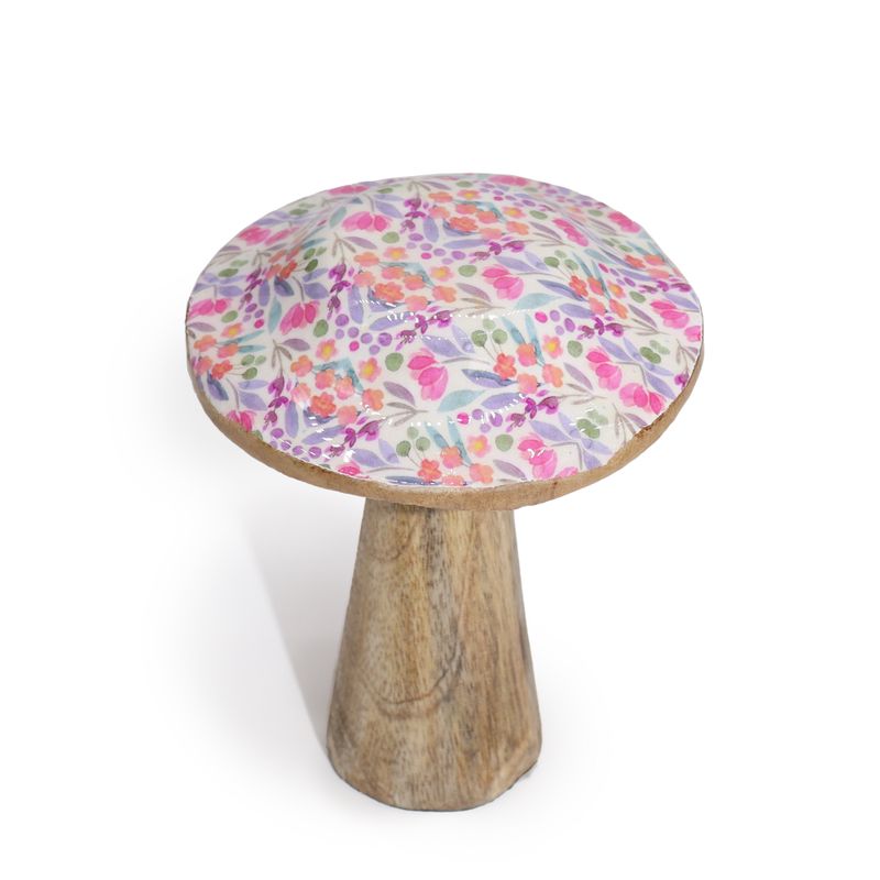 Small Mushroom - 10cm - Pretty Floral