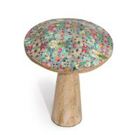 Med Mushroom - 15cm - Mediterranean Tile Pattern