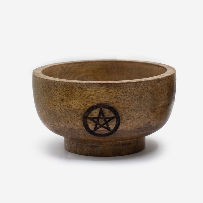 Small Ritual Bowl Incense Holder 11x5,5cm - (Assorted - Pentagon)