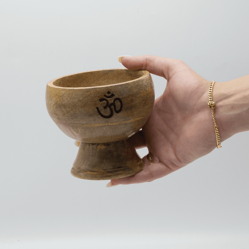 Lrg Ritual Bowl Incense Holder 11x9cm - Tree of Life