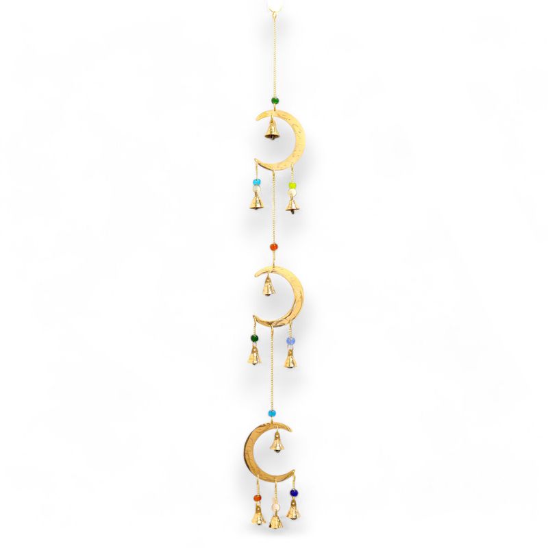 Indian Chimes - Moon Drop - 10 Bells - 6.5x63cm