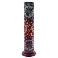 Soapstone Round Tower Incense Holder 25cm - Suns