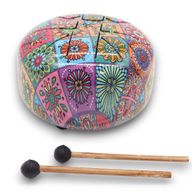 Happy Drum Multi Coloured - 17x13cm