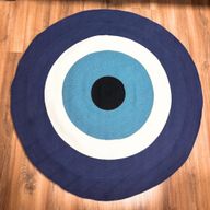 Cotton Rope Evil Eye Rug 150cm