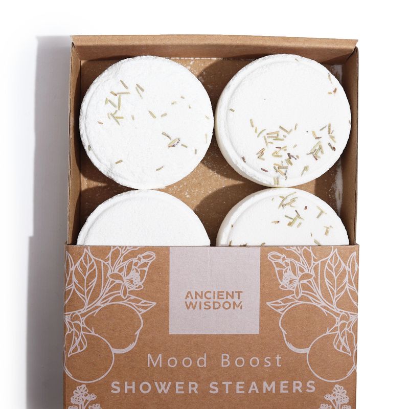 Set of Zen Shower Steamers - Therapy Wellness Gift Set- Mood Boost