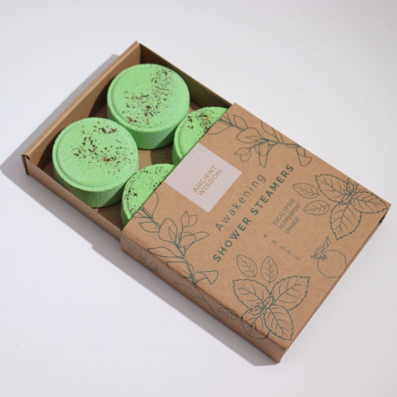Set of Zen Shower Steamers - Therapy Wellness Gift Set - Awakening
